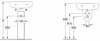 Waschtisch SAVAL 2.0 SAVAL 2.0 m L 550x435mm we 550 x 435 Produktbild-Vorschau 3