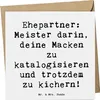 Mr. & Mrs. Panda Deluxe Karte Spruch Ehepartner Schätze - Produktbild-Vorschau 1