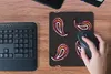 MuchoWow® Mauspad Mousepad Retro - Kopftuch - Muster 19x23 Produktbild-Vorschau 4