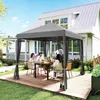 Outsunny Faltpavillon Pavillon Faltzelt Garten mit Produktbild-Vorschau 8