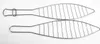 BURI Edelstahl Fischbräter Grill-Fischklammer Grillklammer Produktbild-Vorschau 2