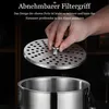 3L Eiskübel mit deckel, Sieb und Eiszange Doppelwandiger Produktbild-Vorschau 9