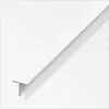 A white T-profile molding is shown against a white background. Produktbild-Vorschau