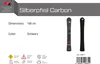 F2  Snowboard Silberpfeil Carbon  Race 168 cm Schwarz Produktbild-Vorschau 2