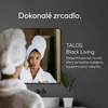 Černé koupelnové zrcadlo TALOS Black Living 80x60 cm - Náhled obrázku produktu 4