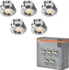 OSRAM Mini Spot LED Einbaustrahler 6W Satin-Nickel IP44, Produktbild-Vorschau 4