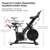 JASPORT Speedbike S3, tichý stacionárny bicykel, magnetický Náhľad obrázku produktu 6