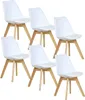 WOLTU 6er Set Esszimmerstühle Küchenstuhl Design Stuhl Produktbild-Vorschau 1
