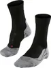 A pair of black and gray running socks are shown against a white background. Produktbild-Vorschau