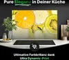 Spritzschutz Küchenrückwand Glas 80 x 60 cm Fruchtscheiben Produktbild-Vorschau 1