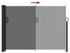 vidaXL Ausziehbare Seitenmarkise Anthrazit 140x500 cm Produktbild-Vorschau 4