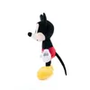 A side view of a Mickey Mouse plush toy against a white background. Voir les images du produit