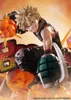 A dynamic, action-oriented shot of a Katsuki Bakugo figure from My Hero Academia, with explosions and fiery effects. Produktbild-Vorschau