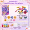 Bastelset Kinder Blumenstrauß DIY – Kreativset mit 8 Produktbild-Vorschau 2