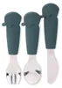 Eco Rascals - Posate per bambini in silicone 3 pezzi - Vari Anteprima dell’immagine prodotto 1