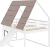 Sweiko 140 x 200 Letto a castello in legno con tetto, Anteprima dell’immagine prodotto 8