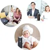 Collage of three circular images: people in a home setting using a tablet, business people in a meeting, and a baby. Produktbild-Vorschau