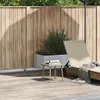 Garten-Couchtisch Rechteckig Beige 40x40x37 cm Poly Rattan Produktbild-Vorschau 2