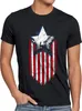 style3 USA Stars and Stripes Hero Herren T-Shirt Produktbild-Vorschau 1