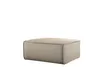 Polsterhocker Designerhocker CELES PREMIUM 85x85 cm Stoff Produktbild-Vorschau 2