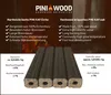 A marketing image showcasing hardwood briquettes with descriptive text and product specifications. Produktbild-Vorschau