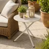 Gartentisch aus Metall, Ø 48 cm Produktbild-Vorschau 5