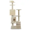 Katzenkratzbaum 132cm Kratzbaum Kletterbaum Spielbaum Sisal Produktbild-Vorschau 11