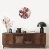 Wanduhr - Rund - Glasuhr - Getrocknet Blume Eco - 40x40cm - Produktbild-Vorschau 7