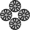 J&J Automotive | Rapide velgen, zilver en zwart, 16 inch, 4 Productafbeelding-voorbeeld 2