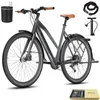 Unisex E-bike 28 Zoll 175 - 210 cm Rostfreie Produktbild-Vorschau 1