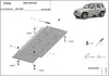 Protection de boîte de vitesses en acier pour Jeep Cherokee Voir les images du produit 3