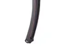 A close-up of the bottom of a dark brown, curved furniture leg with an antique-like finish. Náhľad obrázku produktu