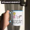 Trendation - Die Mit Dem Hund Geht Tasse Geschenk für Produktbild-Vorschau 4
