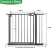 Barrière de sécurité XINZI, double serrure, en métal, Voir les images du produit 2