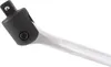 A close-up view of a tool with a silver handle and a black head. Anteprima dell’immagine prodotto
