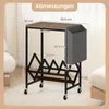 Scaffale per giradischi COSTWAY, scaffale per dischi con Anteprima dell’immagine prodotto 3