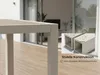 MeXo Gartenmöbel Set Aluminium 5-tlg. Garten Essgruppe für Produktbild-Vorschau 7