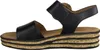 Gabor 64.550 sandali da donna - sandali con cinturino nero Anteprima dell’immagine prodotto 56