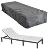 Schutzhülle 210x67x30 Schwarz Gartenmöbel Rattan Abdeckung Produktbild-Vorschau 6