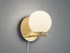 Trio Leuchten - Art Deco Art Deco Wandleuchte Gold I Produktbild-Vorschau 8