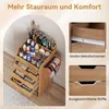 COSTWAY Rollcontainer, Rollwagen auf Rollen, Bastelwagen Produktbild-Vorschau 7