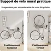 Wiltec uchwyt ścienny do roweru biały 25,6 x 30 x 11,4 cm Podgląd zdjęcia produktu 11