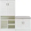 Schuhschrank 'Løten' Schuhregal 120 x 37 x 120 cm mit 4 Produktbild-Vorschau 6