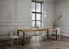Uittrekbare tafel 90x160/264 cm, model Tecno, met een Productafbeelding-voorbeeld 3