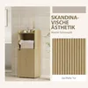 Szafka łazienkowa HOMCOM, szafka narożna z otwartą półką, Podgląd zdjęcia produktu 6