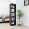 vidaXL Bücherregal/Raumteiler Grau 40x30x167,5 cm Produktbild-Vorschau 3