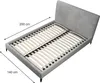 Doppel Federleistenrost 140x200 cm – 2× 70x200, 32 Produktbild-Vorschau 2