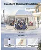 SucceBuy Pop-up-Bubble-Zelt, 458 x 432 x 230 cm, Produktbild-Vorschau 5