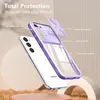 Galaxy S23 Pouzdro, Hybridní průhledné TPU bumper pouzdro s Náhled obrázku produktu 4