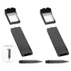 A set of solar garden lights and their components are displayed against a white background. Náhľad obrázku produktu